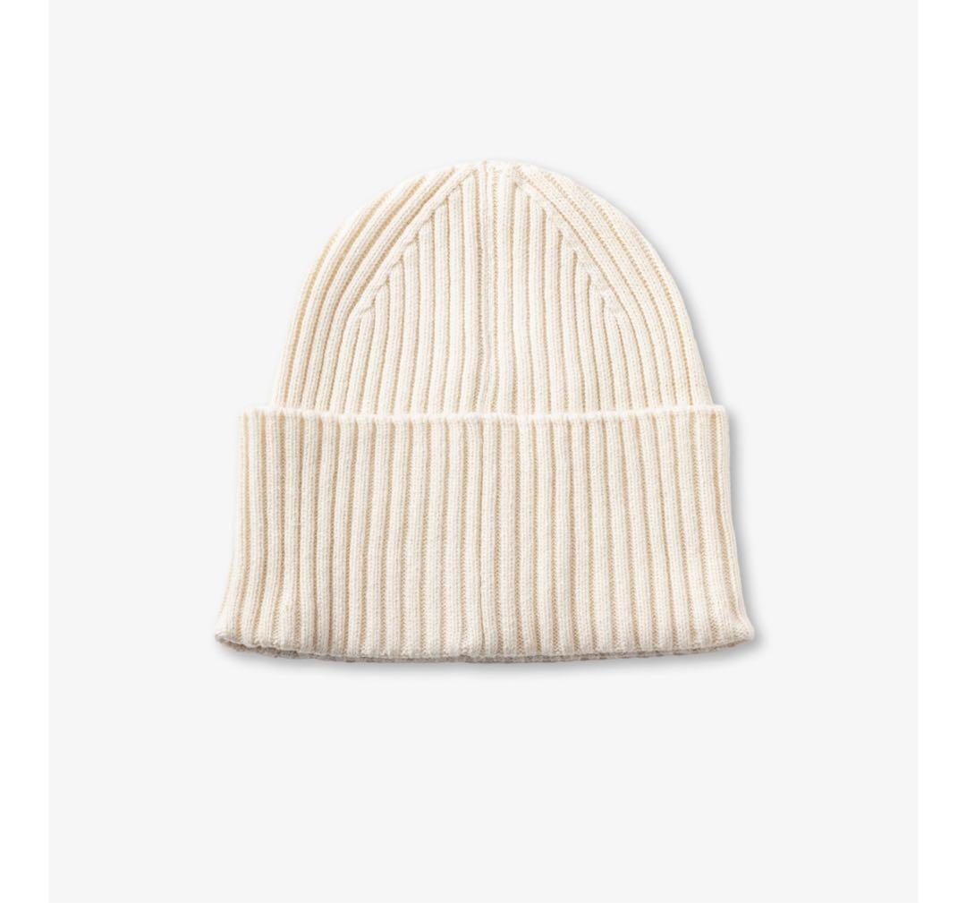 新品 マイケルコース チャーム ビーニースカーフ ニット帽 BOXセット 白系