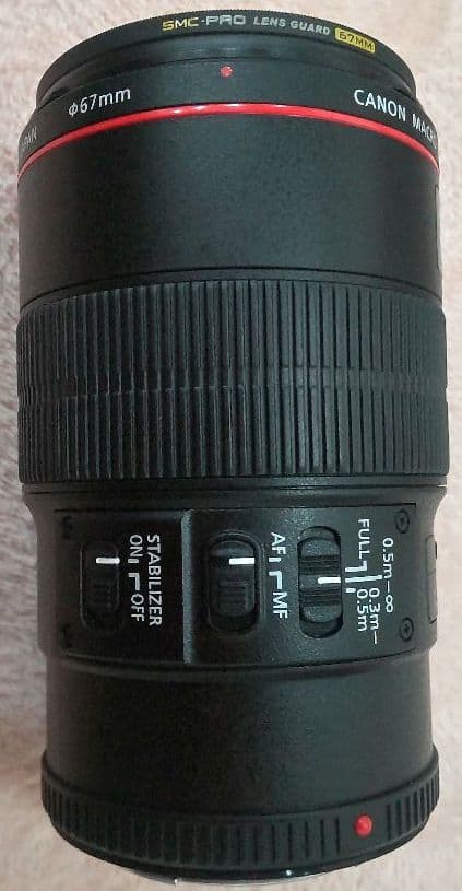 レンズ(単焦点) Canon EF 100mm f/2.8L Macro IS USM