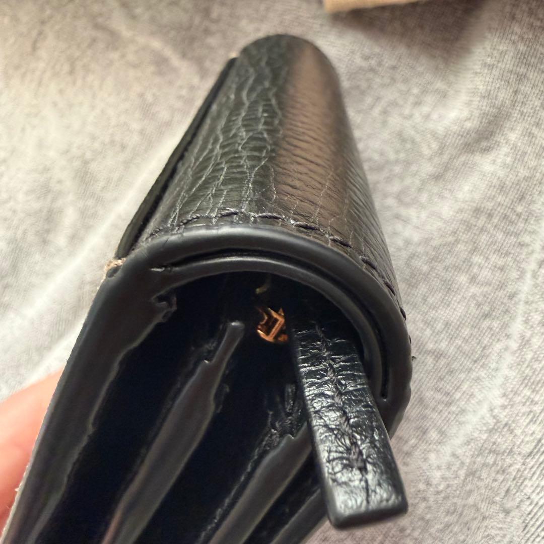 GUCCI ダブルG バイカラー ミディアム ウォレット