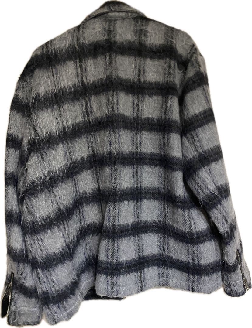 ジャケット・アウター PIONEER \" BLACK/GREY MOHAIR JACKET