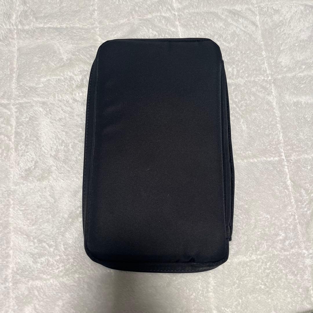 original fake PORTER パスポートケース 黒 青 KAWS