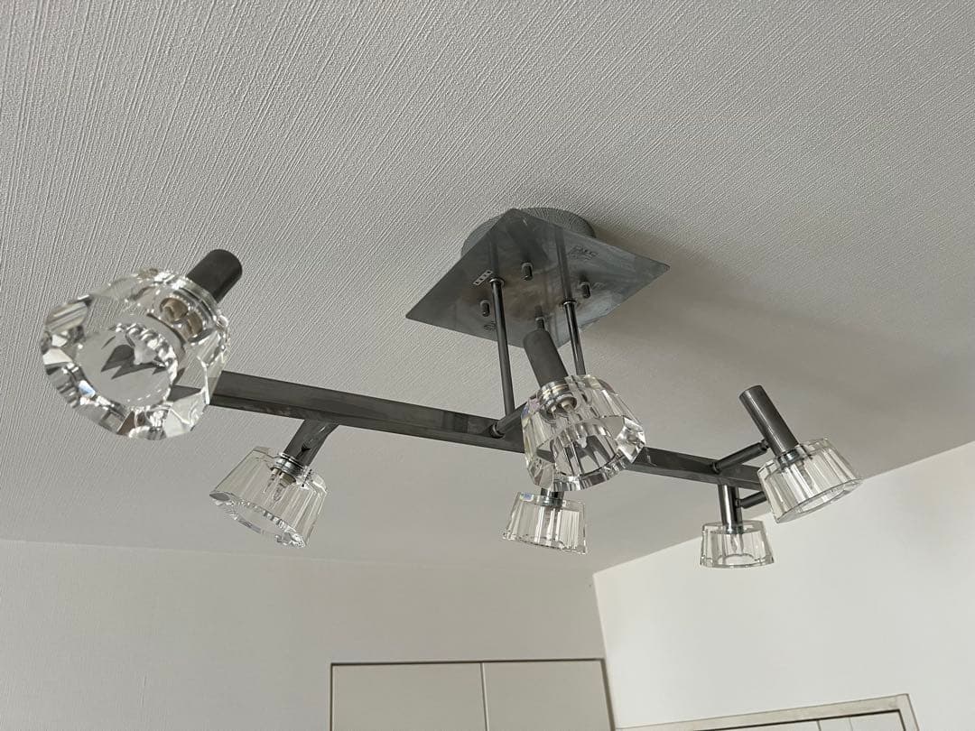 IDC 大塚家具　スペイン製シャンデリア JOT-1875/6 6灯 クリスタル