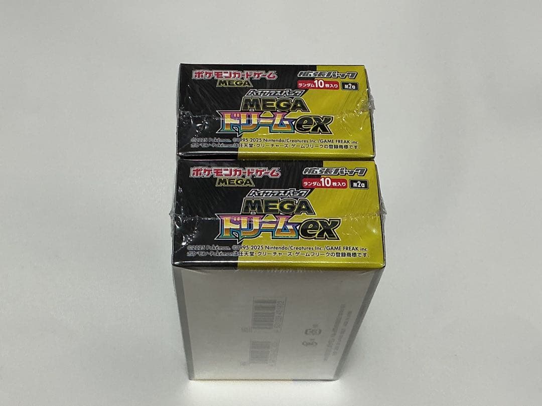 MEGAドリームex シュリンク未開封品2box