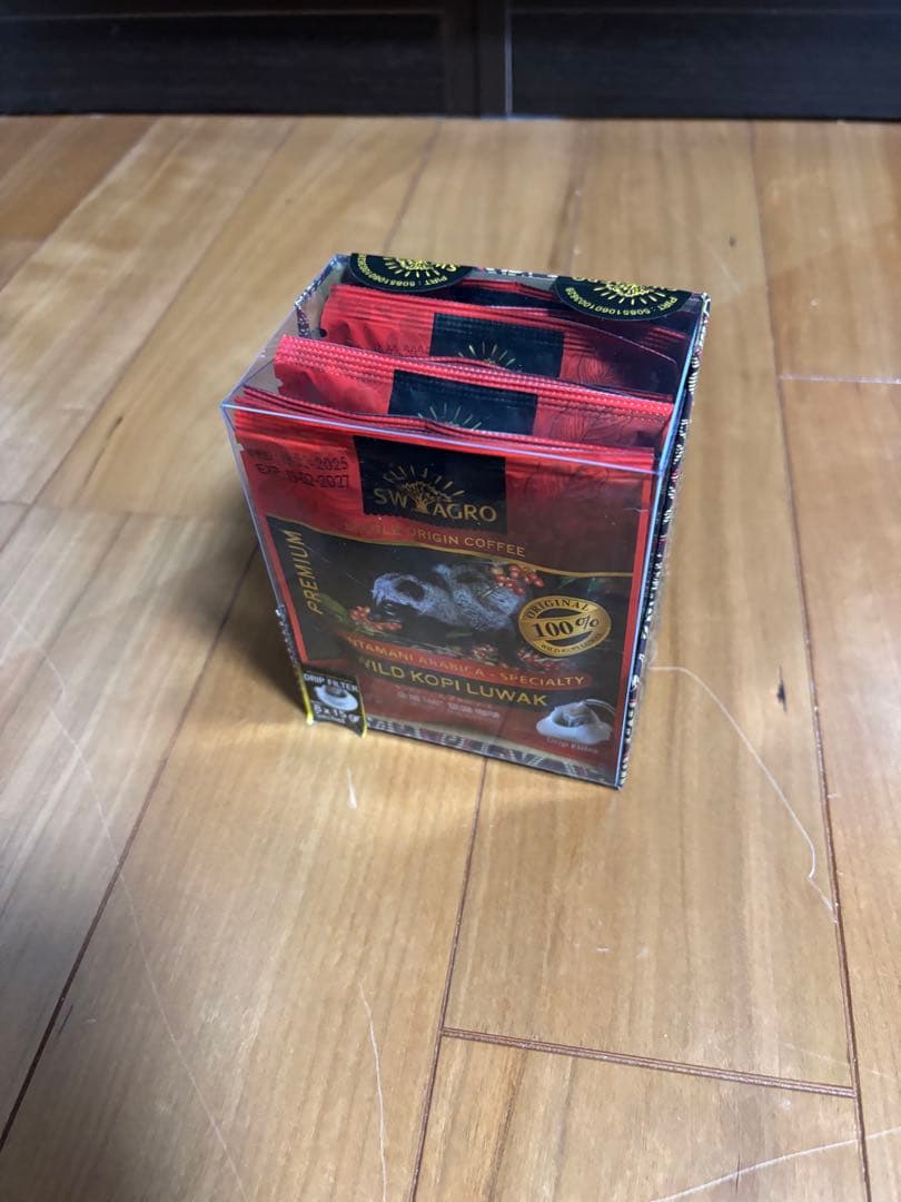 【ジャコウネココーヒー♀】WILD KOPI LUWAK ドリップコーヒー 8袋