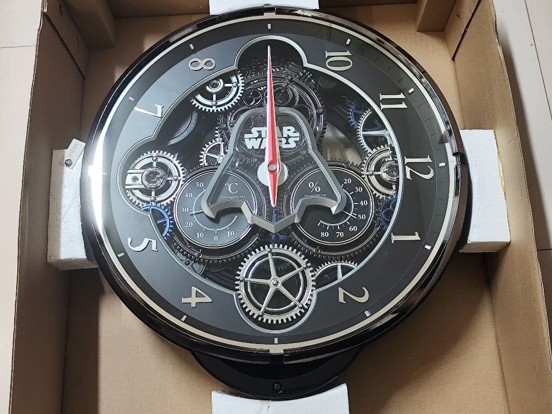 スターウォーズ からくり時計 メロディ 電波 レア STARWARS 動作確認済