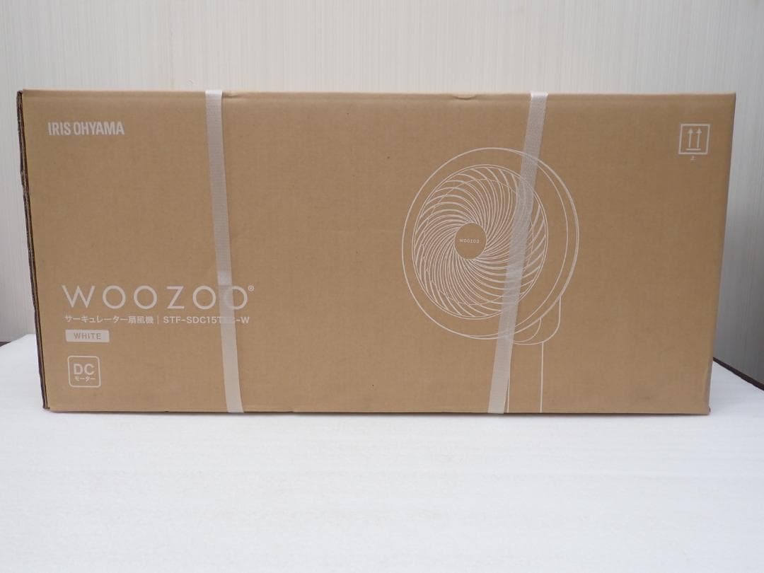 アイリスオーヤマ サーキュレーター 扇風機 STF-SDC15TEC-W　a