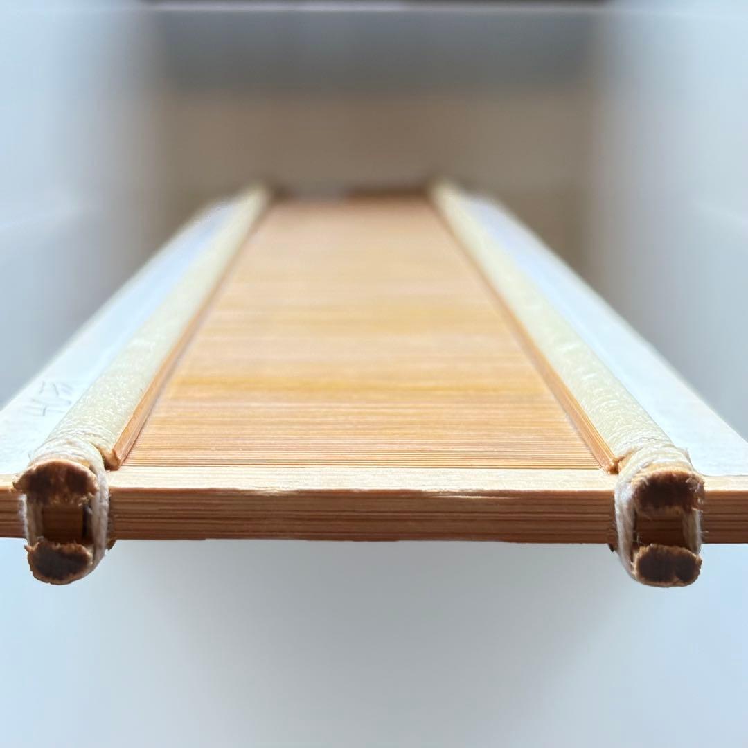 【貴重】⑥竹筬　東京手織機　筬　30羽　機織り　手織り　織器具