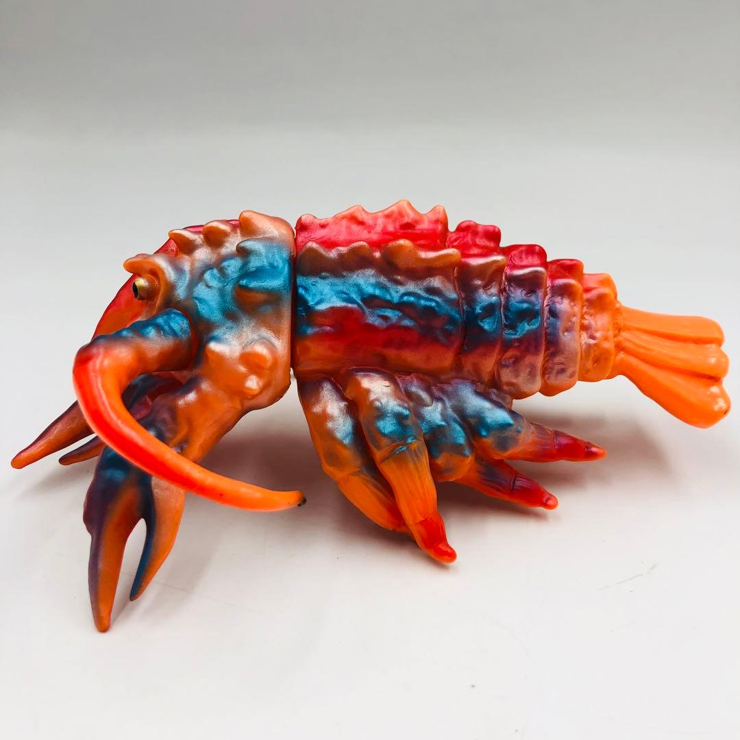 希少 マルサン エビラ 復刻版 レトロ ソフビ 南海の大決闘 ゴジラ怪獣