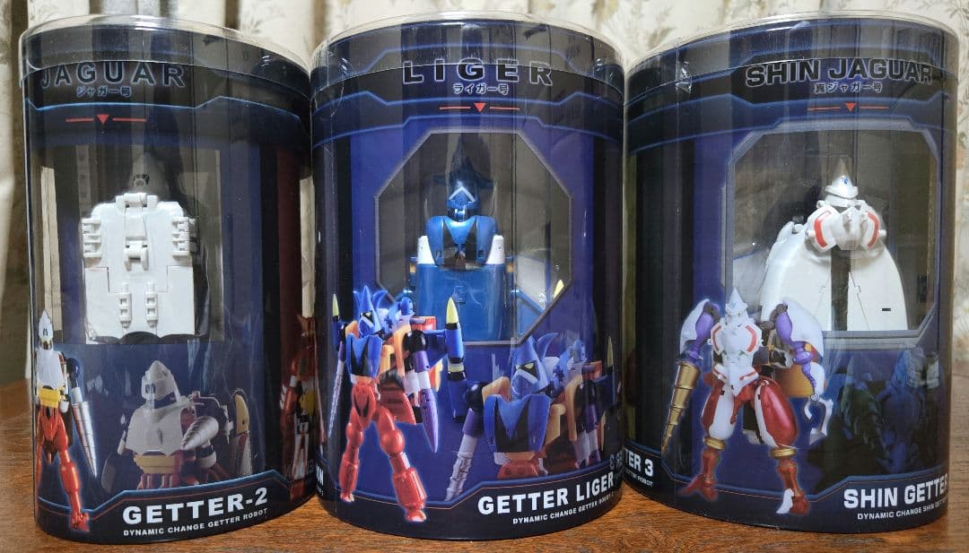 ダイナミックチェンジ ①ゲッターロボ ②ゲッターロボG ③真ゲッターロボ
