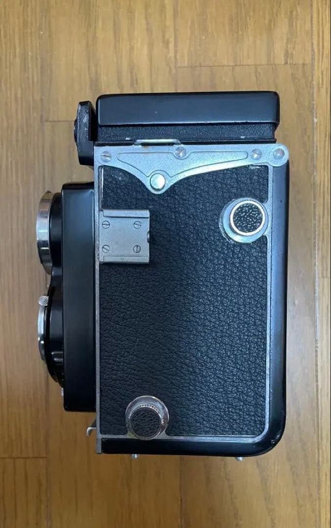 完動美品・Yshicaflex 80mm f3.5・純正フード・作例有