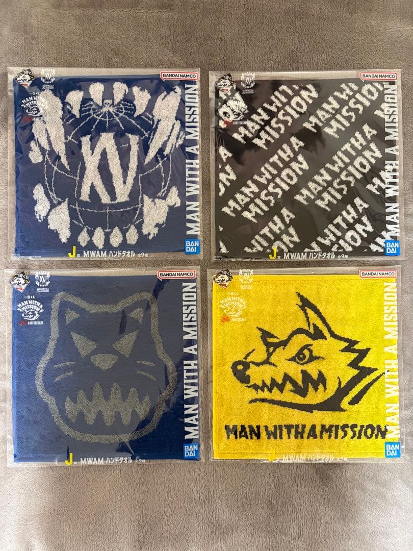 一番くじ MAN WITH A MISSION B賞 ラスワン 他 まとめ売り