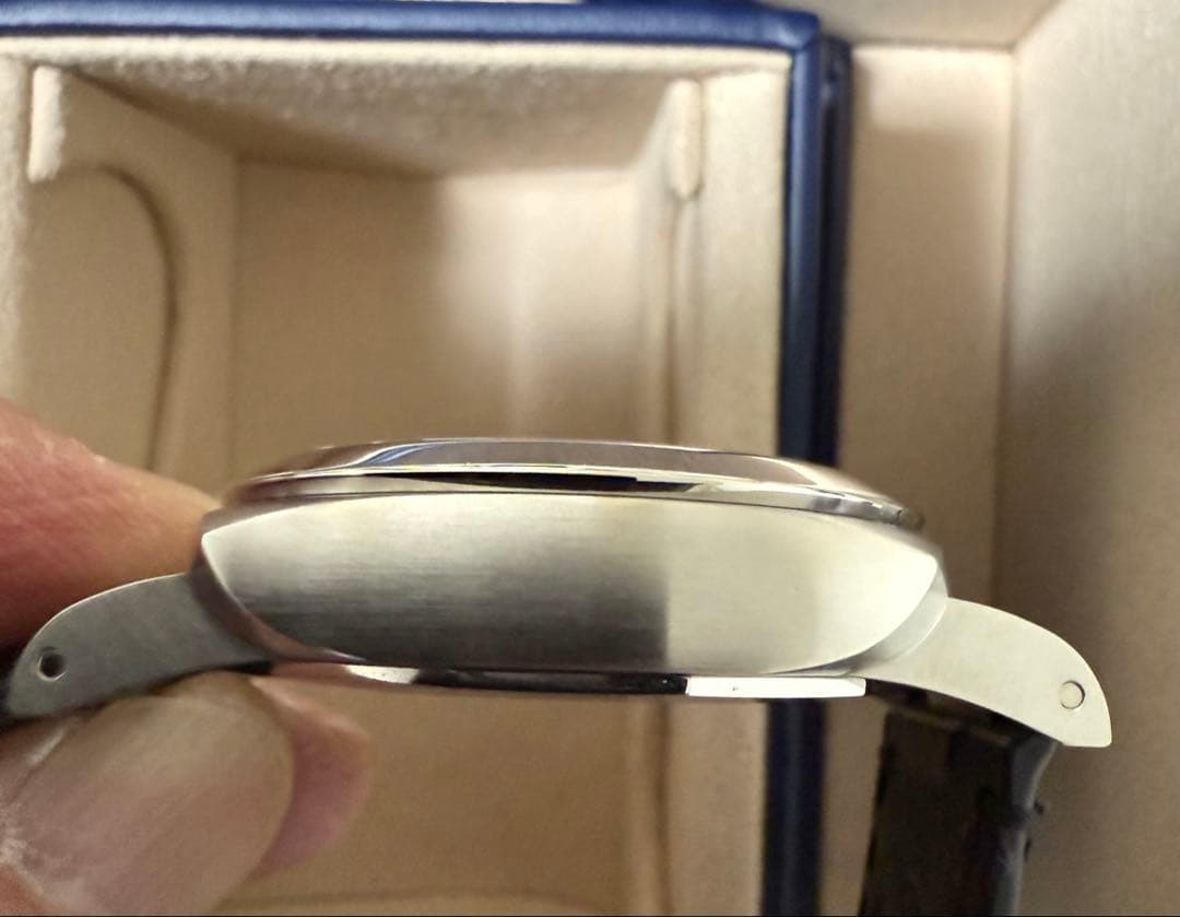 レ*実様 パネライ　ルミノールマリーナクアランタ40mm　箱、保証書、ラバースト