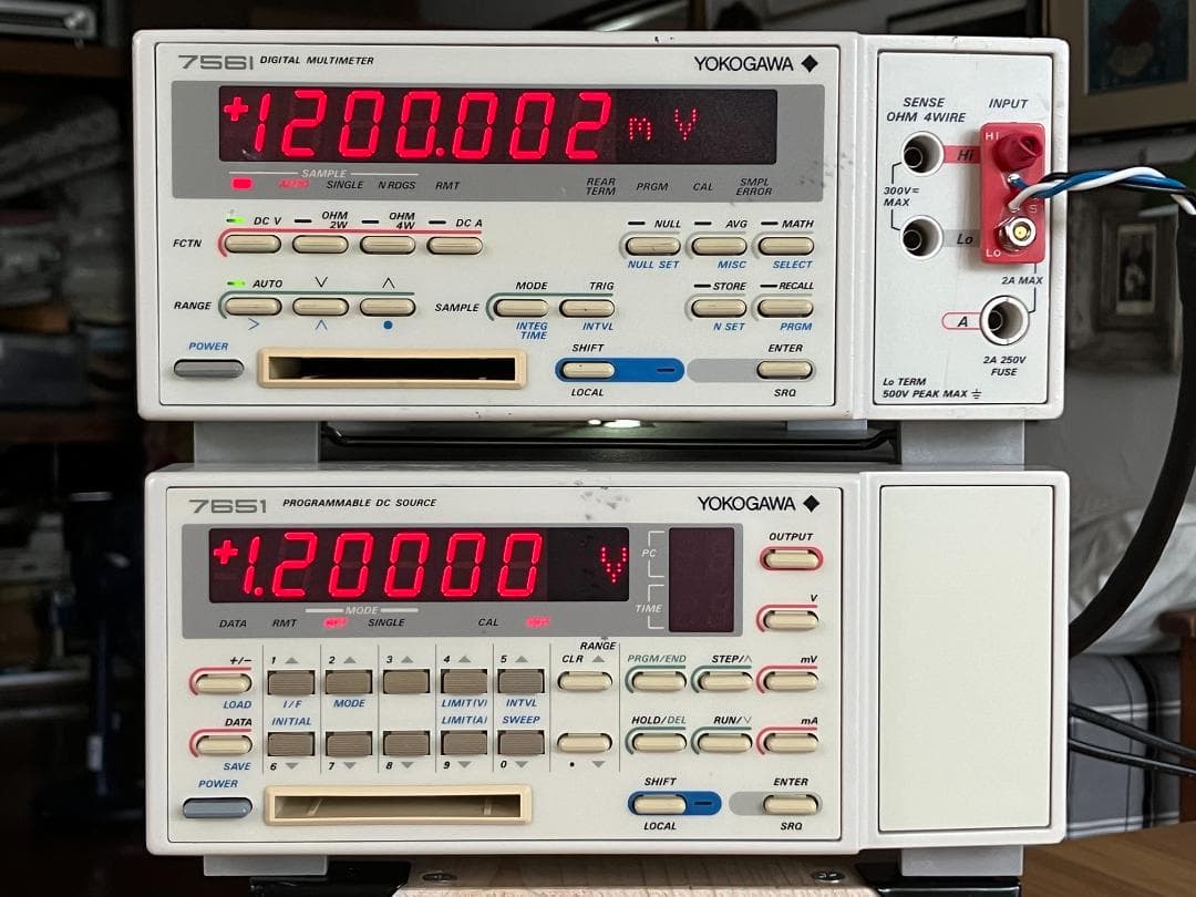 その他 YOKOGAWA 7561(6-1/2) & 7651( DC Source)