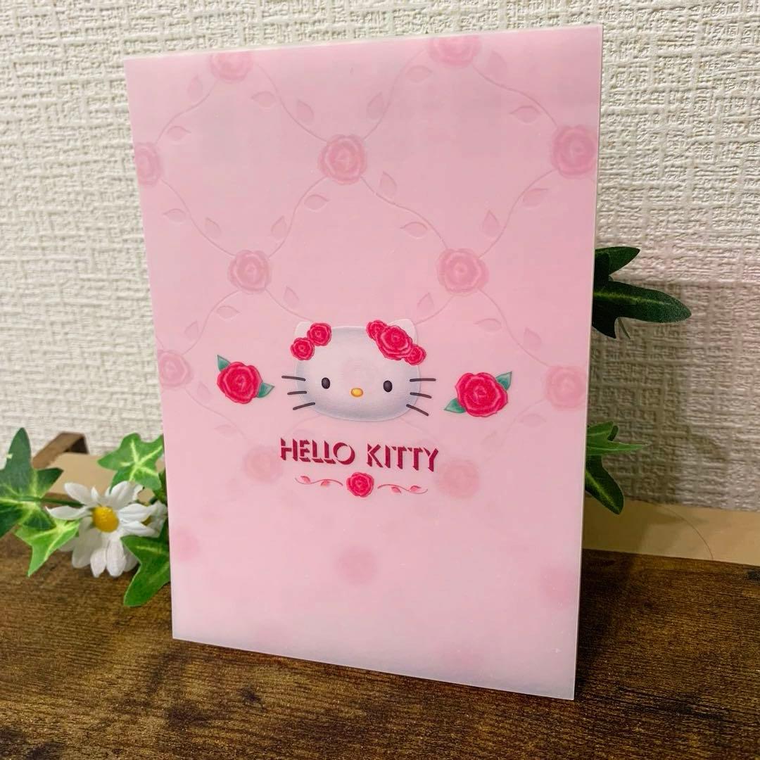 平成レトロ　レア　サンリオ　キティ　ローズ　薔薇　　メモ　2000