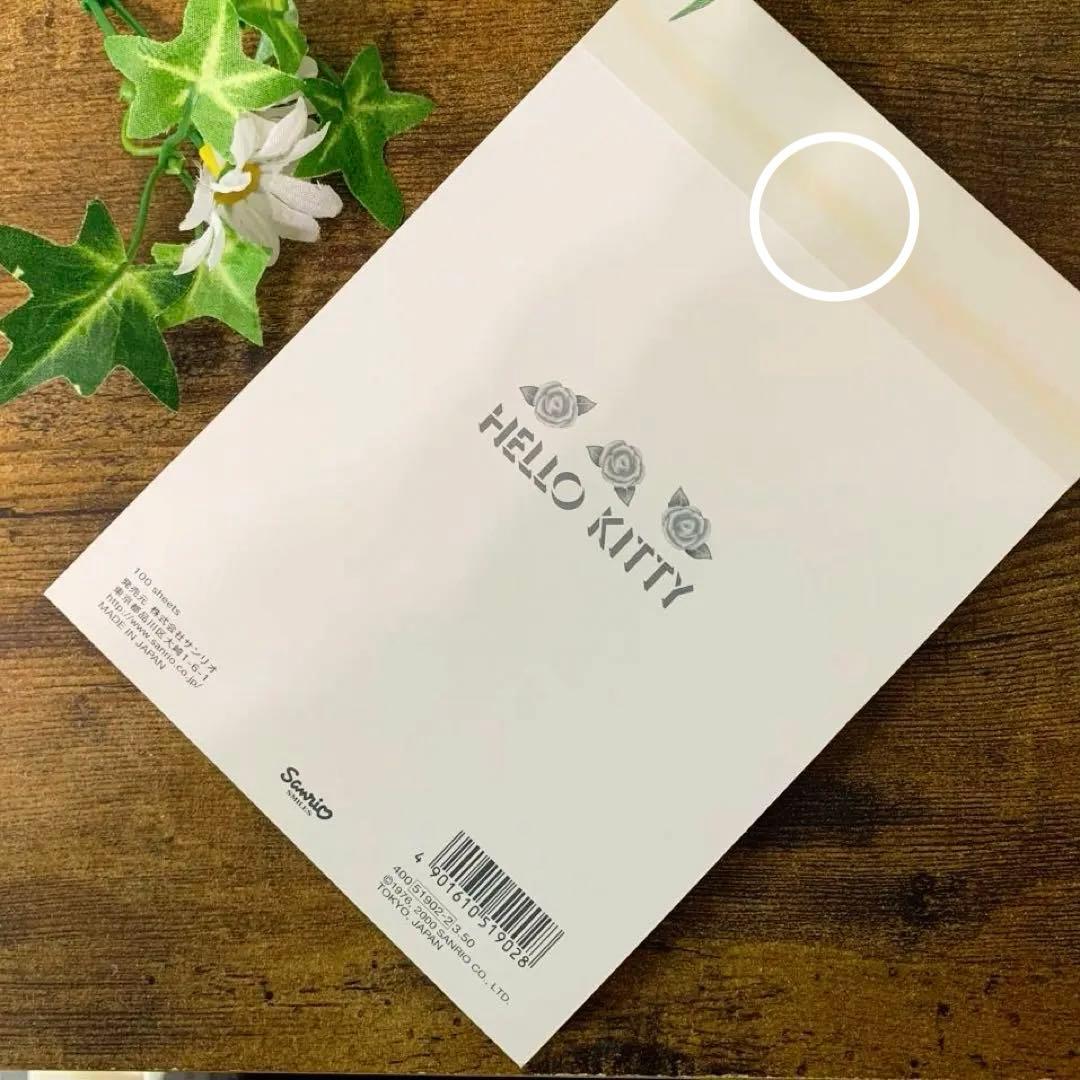 平成レトロ　レア　サンリオ　キティ　ローズ　薔薇　　メモ　2000