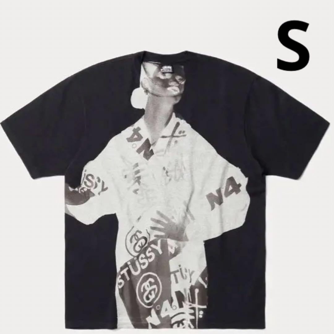 Sサイズ STUSSY PARIS TEE ステューシー Tシャツ ブラック 黒