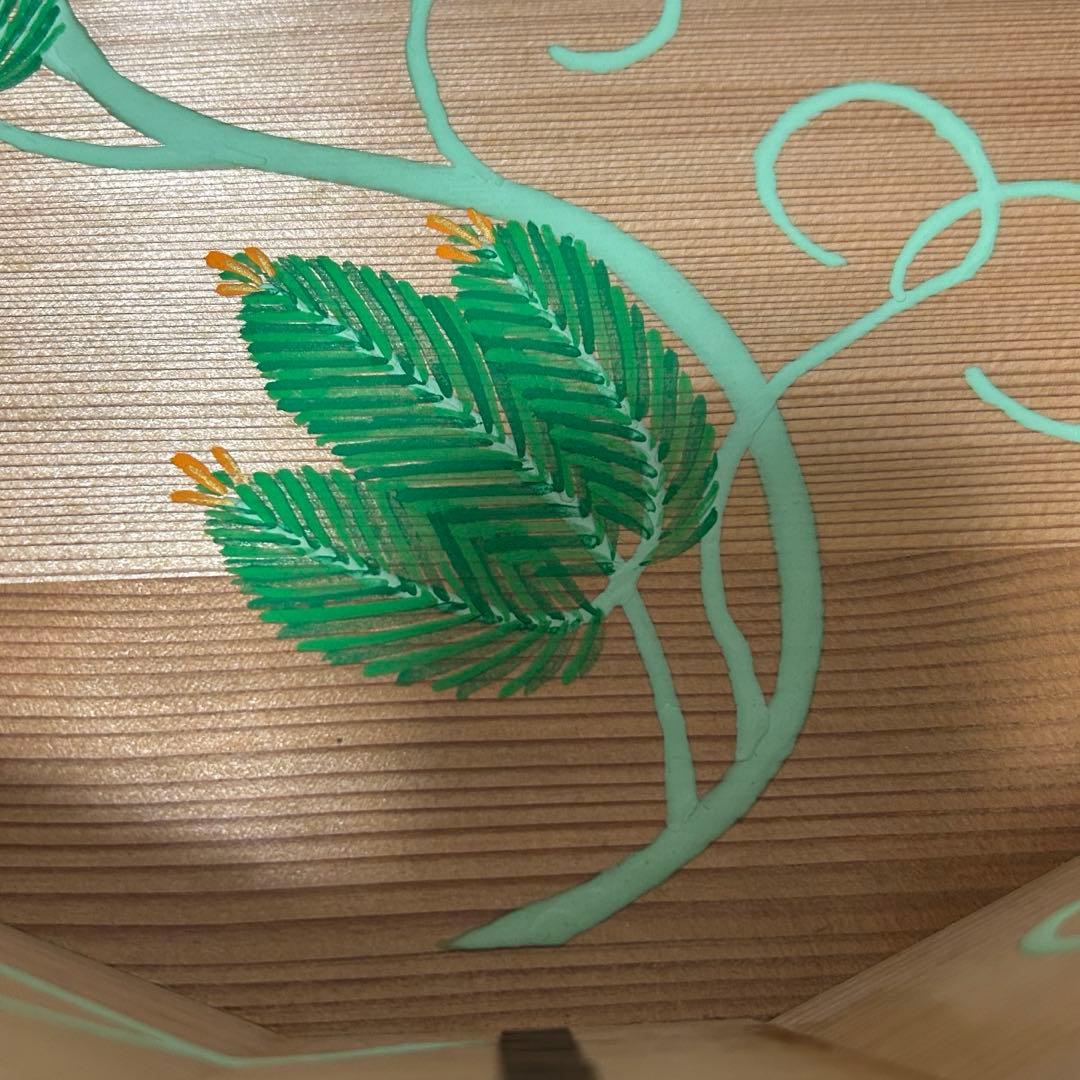 玄々斎好写松唐草炭斗　茶道具懐石茶箱鵬雲斎坐忘斎淡々斎即中斎棗水指茶碗棗茶杓