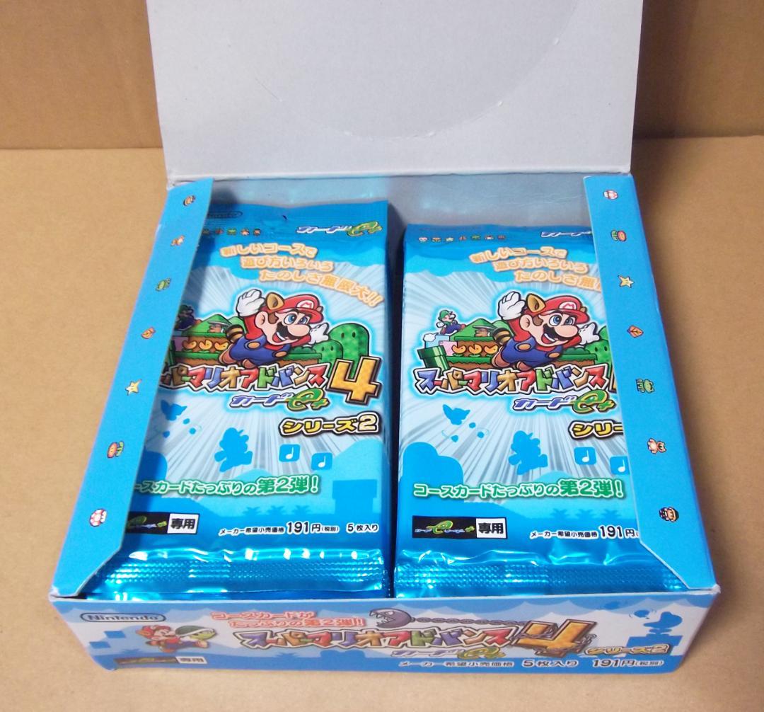 スーパーマリオアドバンス4　カードe+ シリーズ2弾 マリオ 1BOX