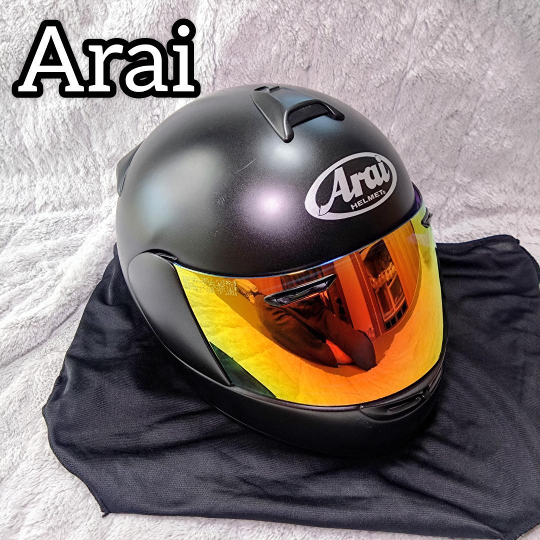 Arai フルフェイスヘルメット MONO4 日本製 M2015　黒　57-58
