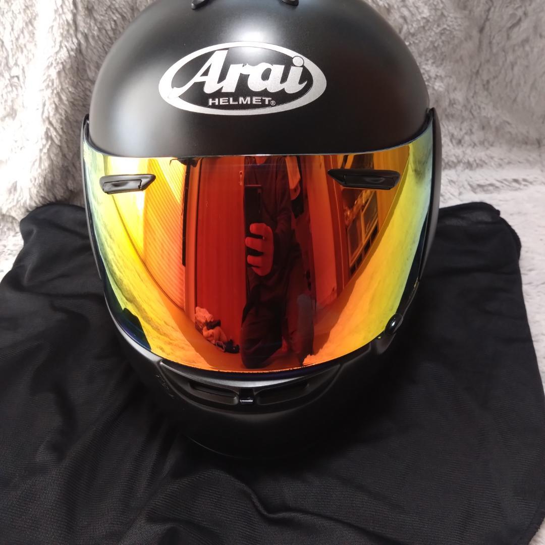 Arai フルフェイスヘルメット MONO4 日本製 M2015　黒　57-58