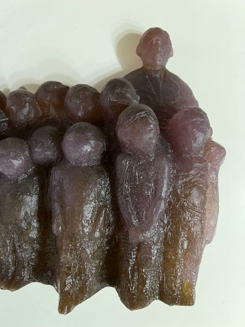 ドームフランス置物　マディ・アンドリアン作者 題．小さな学校　100／57