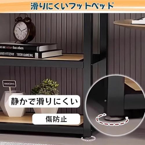 EastEamily 水槽台 水槽スタンド 3段 幅65cm×奥行35cm×高さ