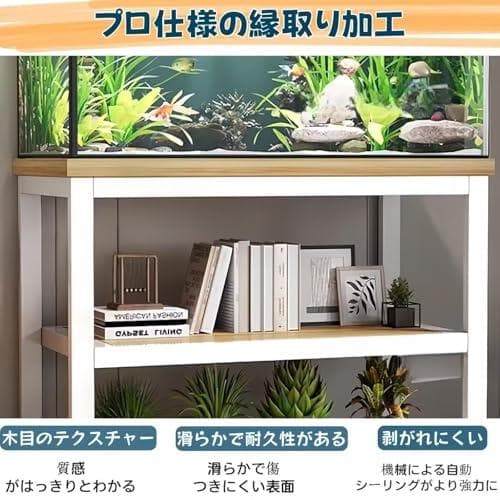 EastEamily 水槽台 水槽スタンド 3段 幅65cm×奥行35cm×高さ