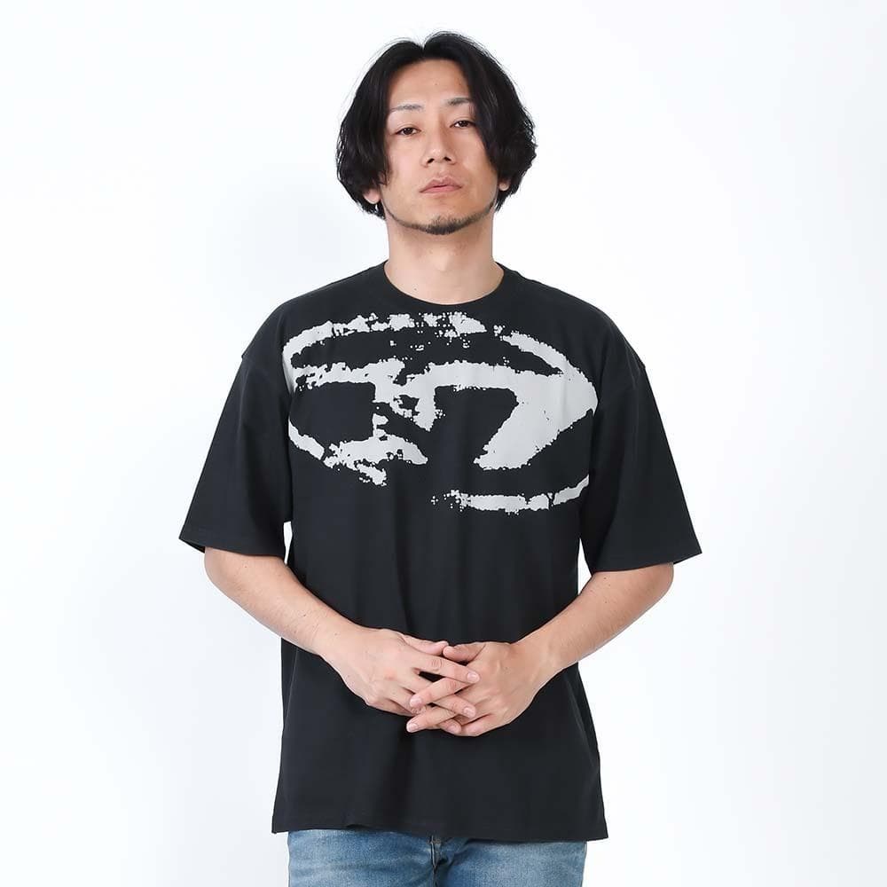 新品 DIESEL A13049 0DQAU 9XX Tシャツ S