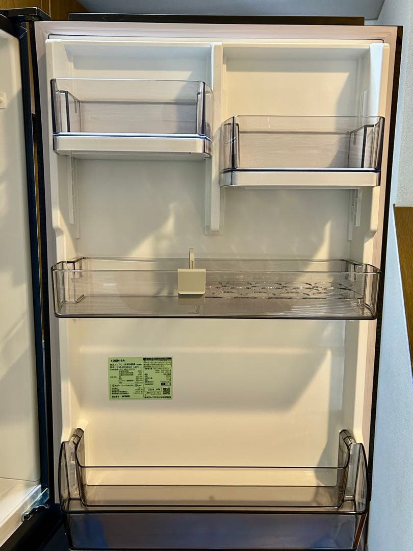 れーろ様　【2024年式】使用期間1ヶ月半 冷蔵庫 東芝 VEGETA 356Ｌ