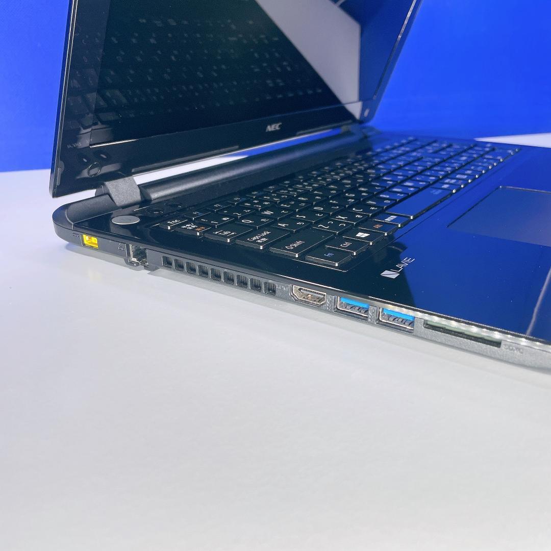 美品✨すぐ使える✨快適SSD✨Windows11✨NECノートパソコンカメラ薄型