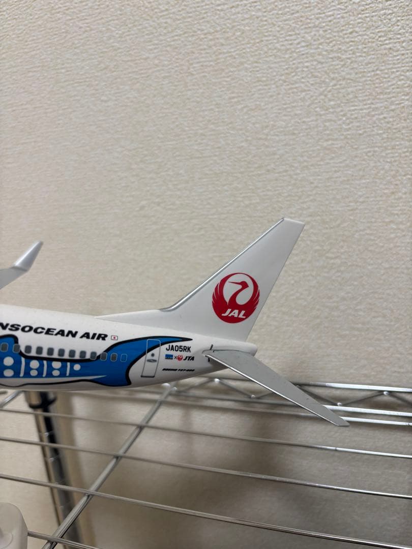 JTA ボーイング737 モデル 1/200 ジンベイジェット「箱付き」