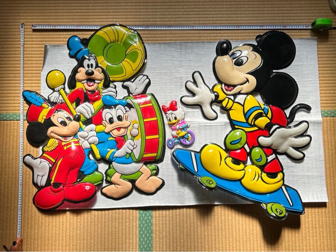 ディズニー　壁飾り　昭和レトロ　ミッキーマウス