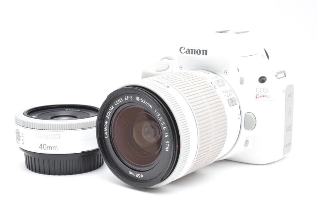 ■ 美品 ■ キャノン　Canon Kiss X7 ダブルレンズキット