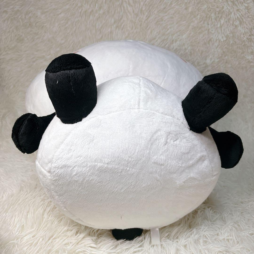 【非売品】初期 楽天 ぱんだ お買い物 パンダ特大 ぬいぐるみ 旧ロゴ 限定