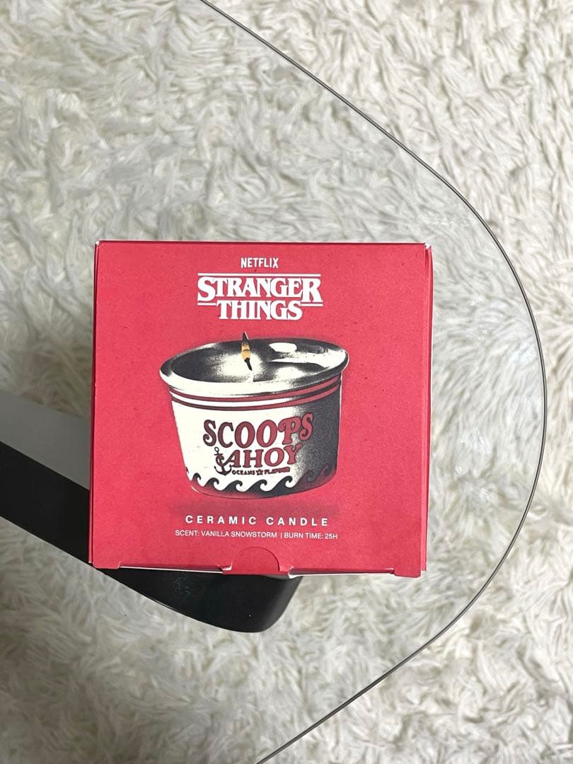 SCOOPS AHOY ストレンジャーシングス　キャンドル