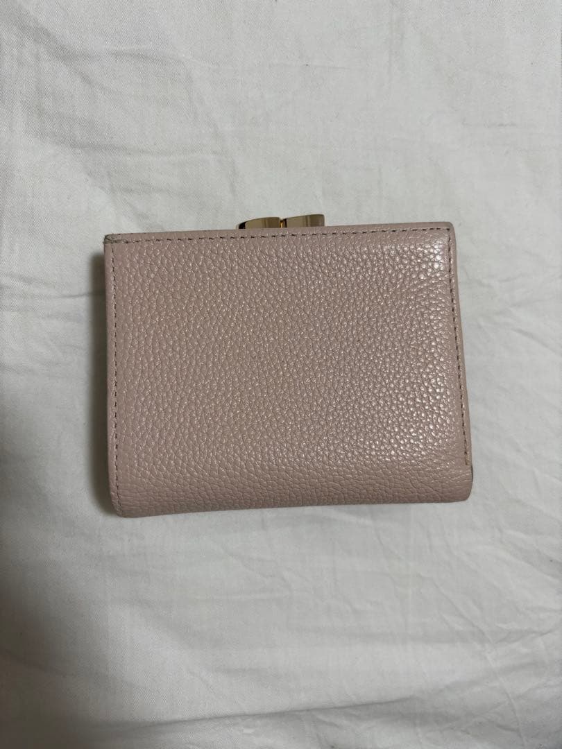 皇居 がま口財布 ピンク ピンクベージュ 限定品