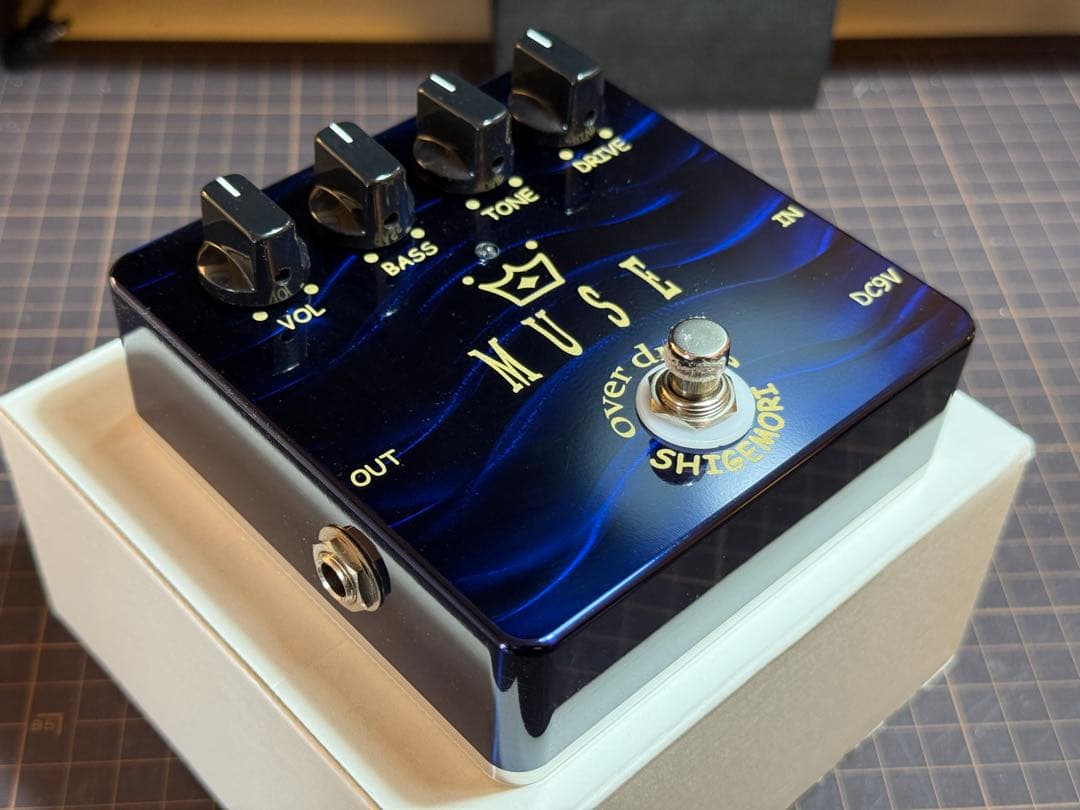 ギター SHIGEMORI MUSE Mysterious Blue Sapphire