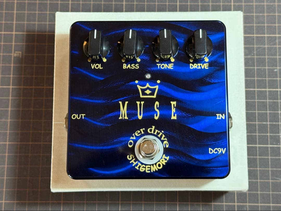 ギター SHIGEMORI MUSE Mysterious Blue Sapphire