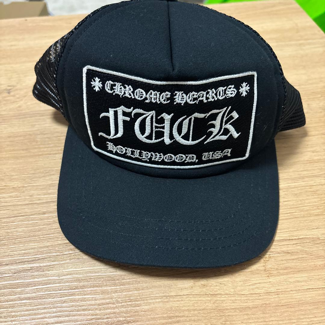 CHROME HEARTS メッシュキャップ ブラック
