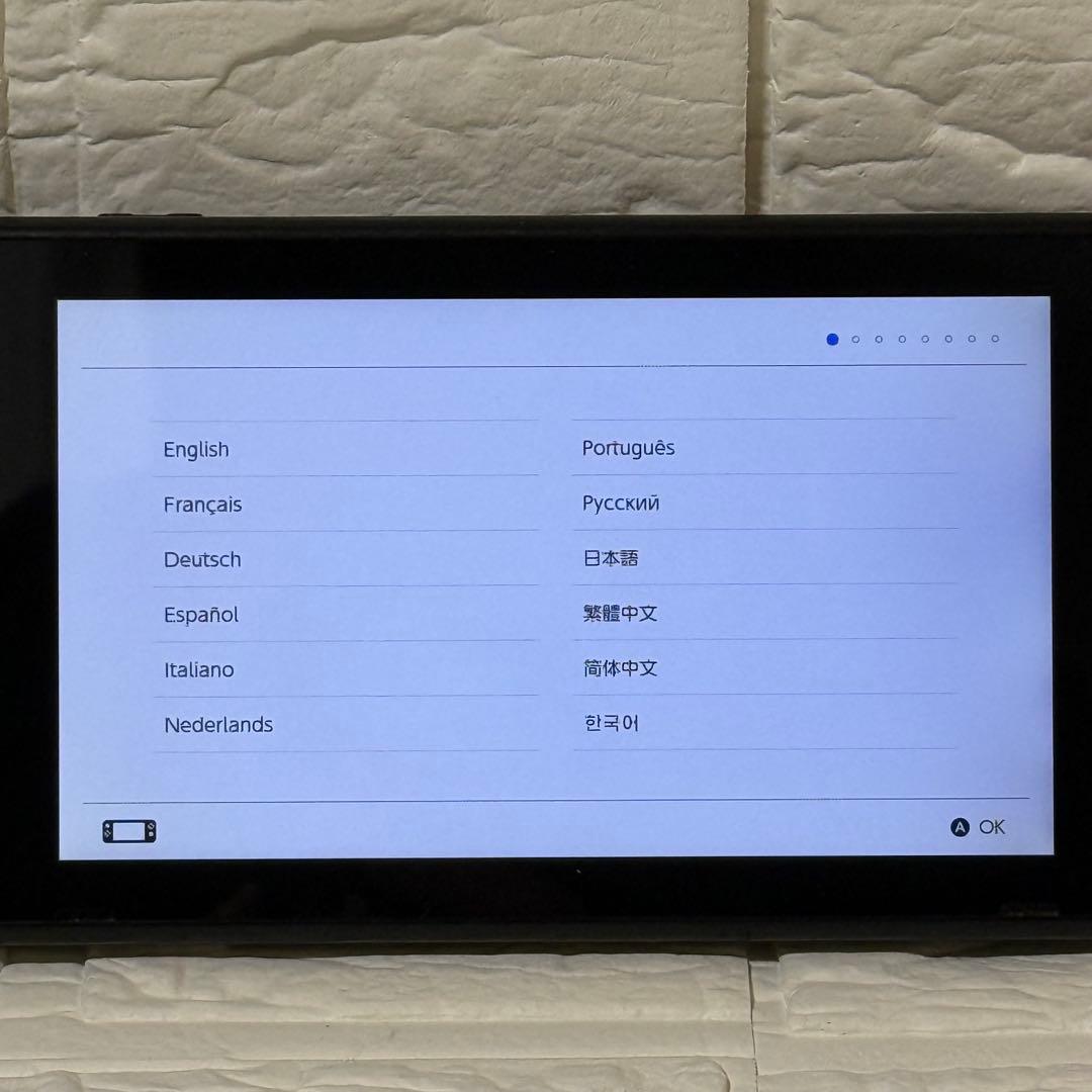 Nintendo Switch 本体 初期型 2017年製 Lボタン不良