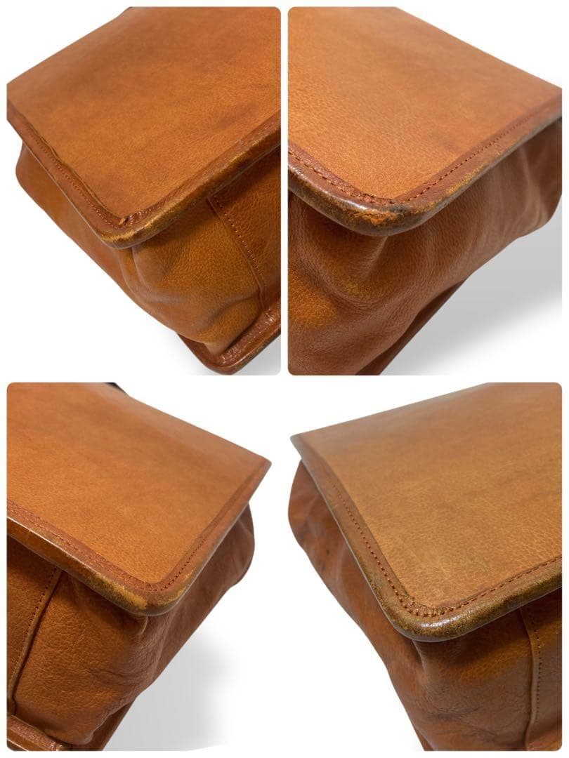 【ヴィンテージ】ポーター　ビジネスバッグ　キャリーケース　キャメル　レザー　本革