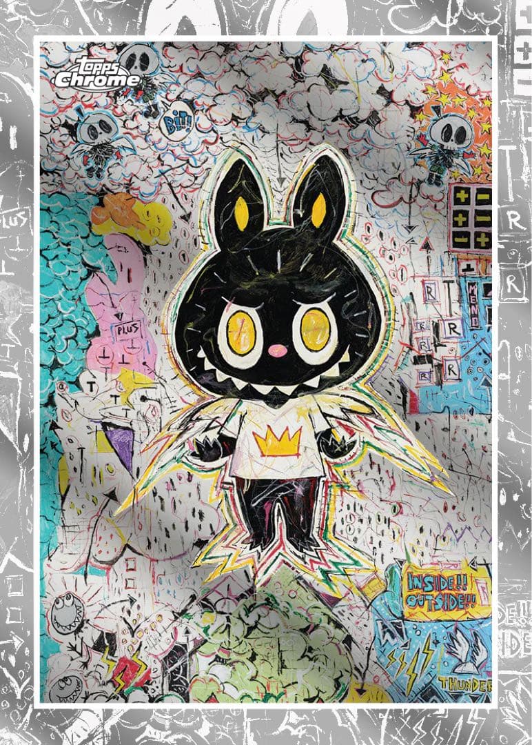その他 2025 Topps Chrome Labubu 1box