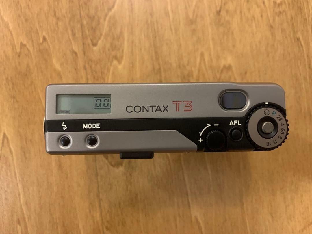 CONTAX T3(後期型) シルバー コンパクトカメラ