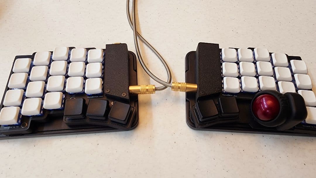 【フルセット・付属品付】Keyballish39 (Keyball ロープロ版)