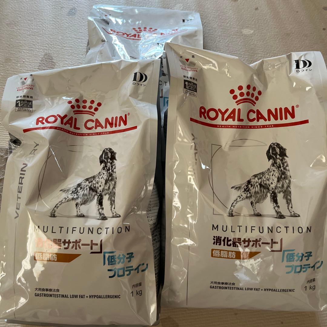  CANIN 消化器サポート＋低分子プロテイン1kg ×3袋