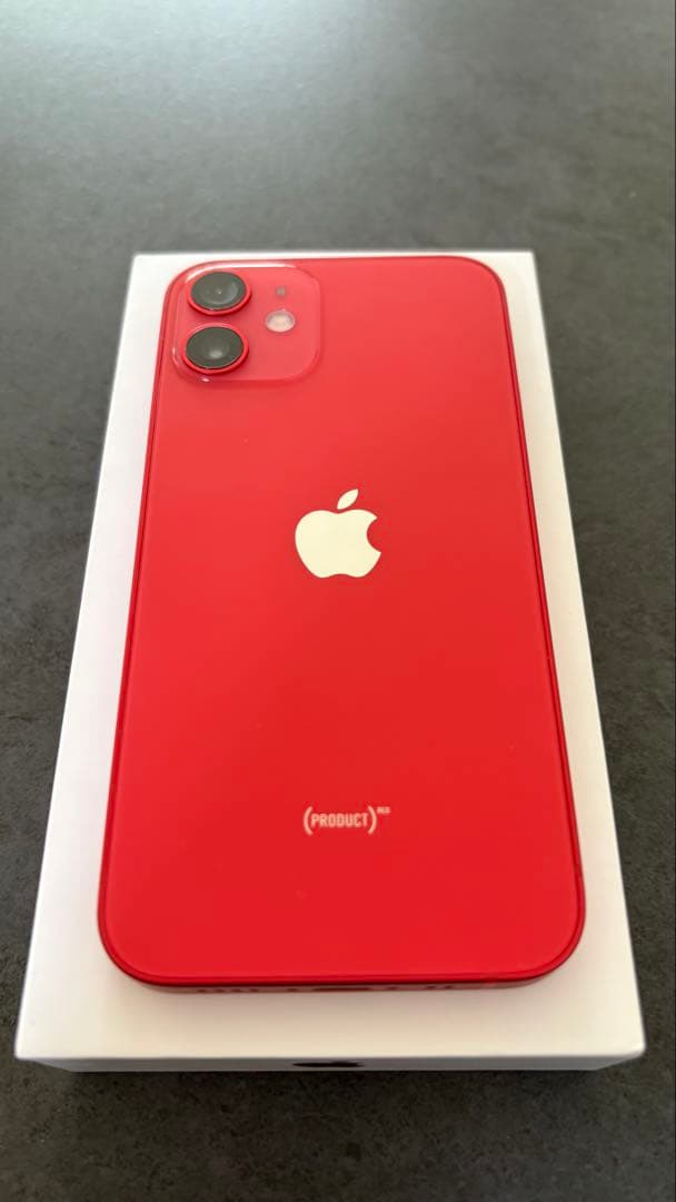 Apple iPhone 12 (PRODUCT)RED 本体　ジャンク品