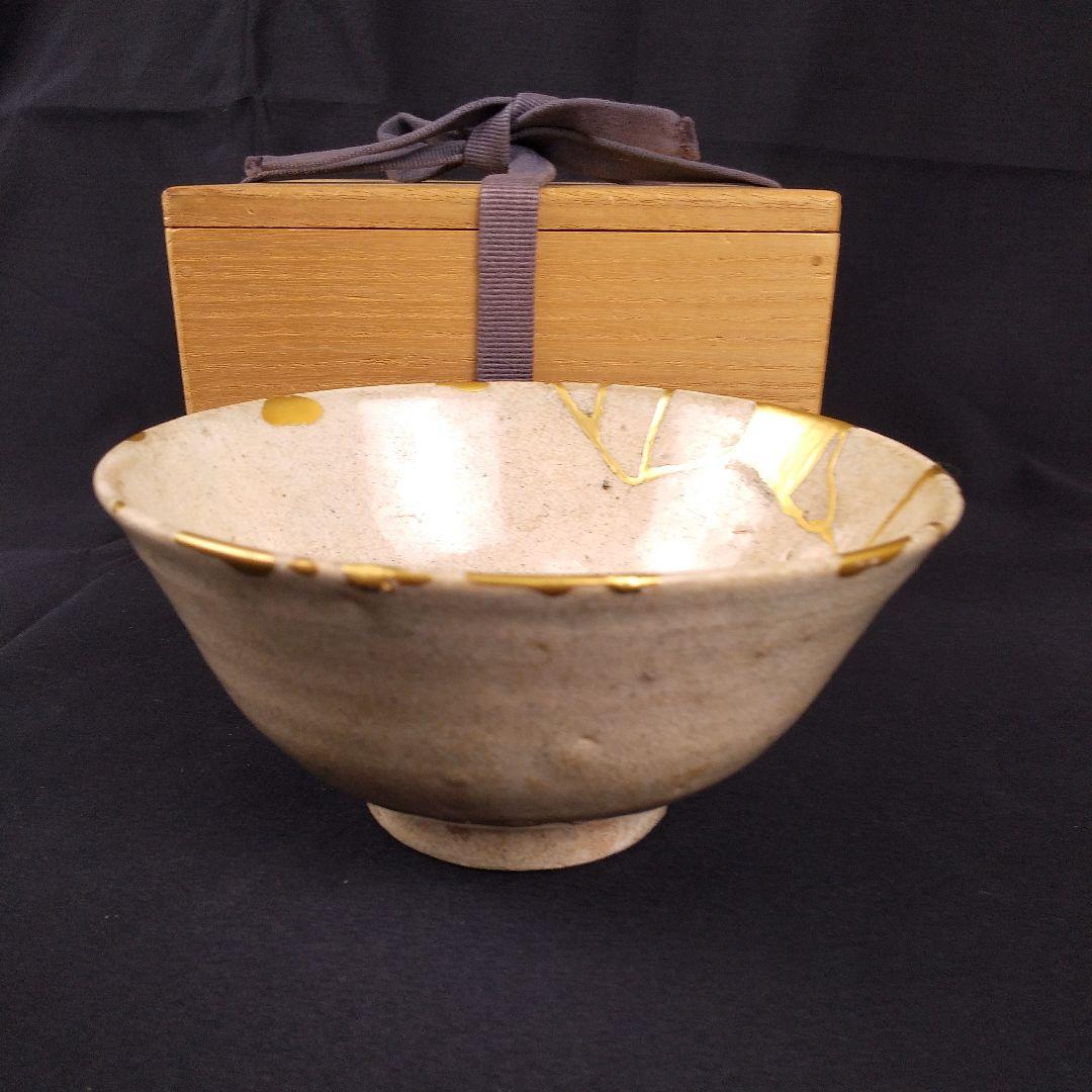 李朝茶碗　李朝堅手茶碗　堅手茶碗