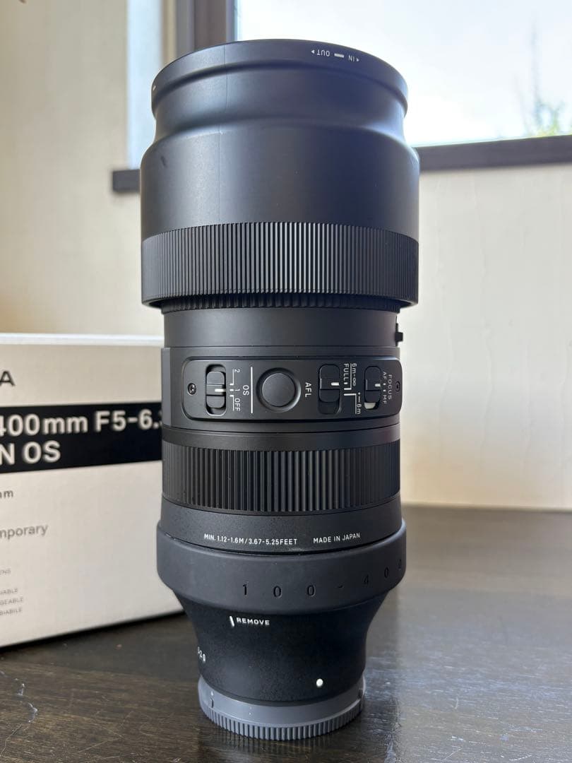 SIGMA 100-400mm F5-6.3 DG DN OS eマウント