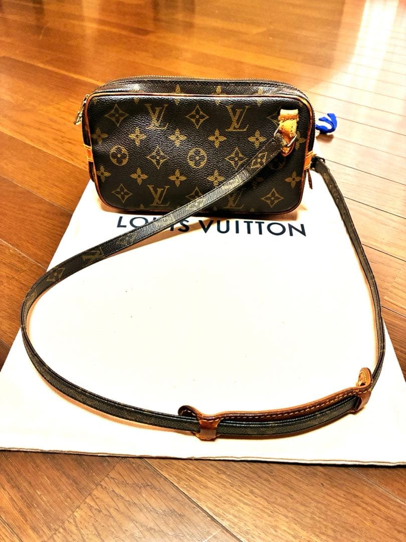 LOUIS VUITTON ルイヴィトン ポシェットマルリーバンドリエール