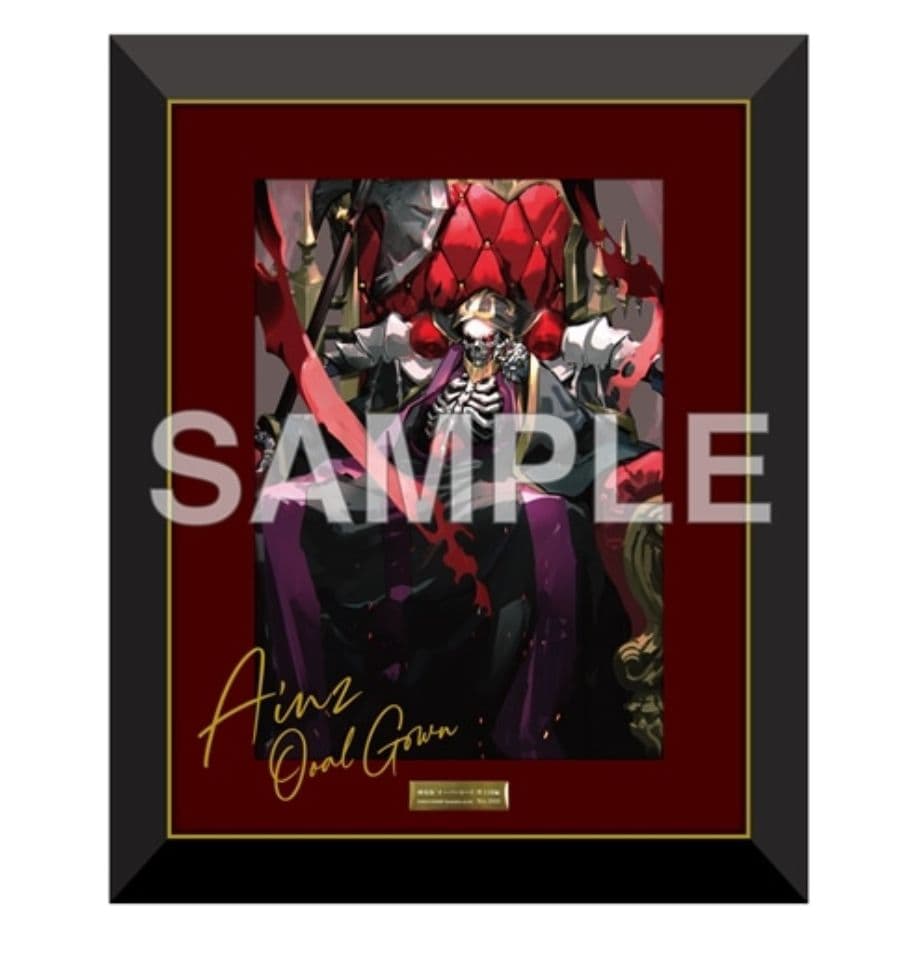 旅*人様 【新品】劇場版「オーバーロード」聖王国編 複製原画 アインズ＋アルベド